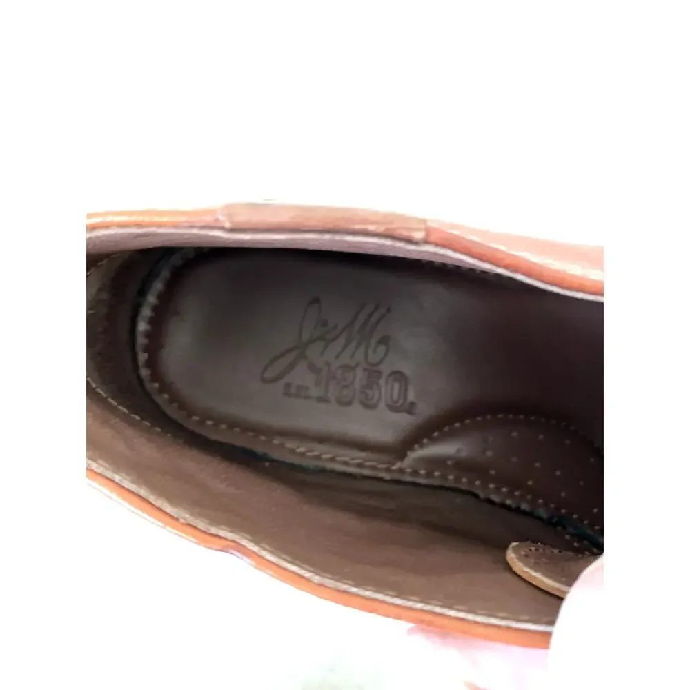 Johnston and Murphy Brown Chukka Leather Lace Up Boots 9M